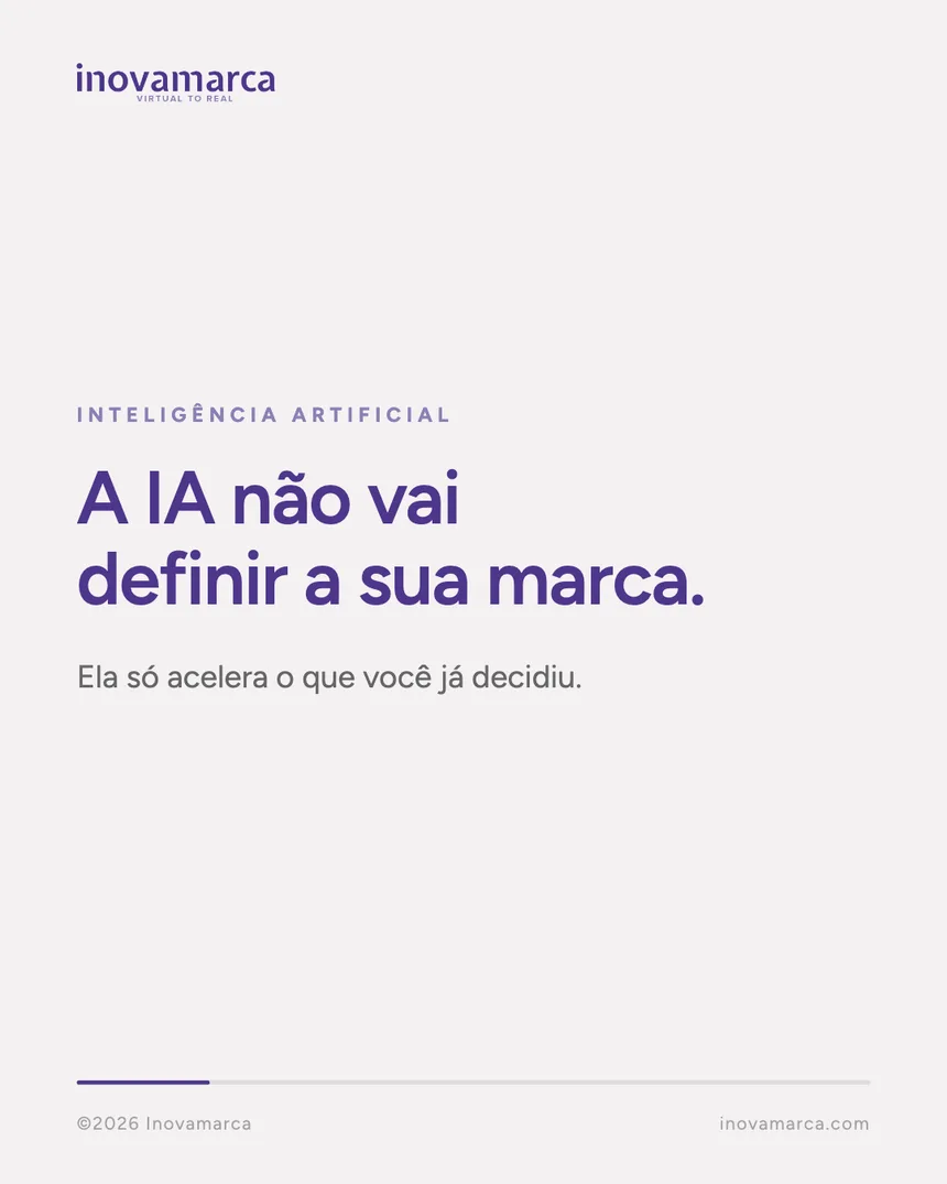Carrossel da Inovamarca: 'IA não define sua marca'